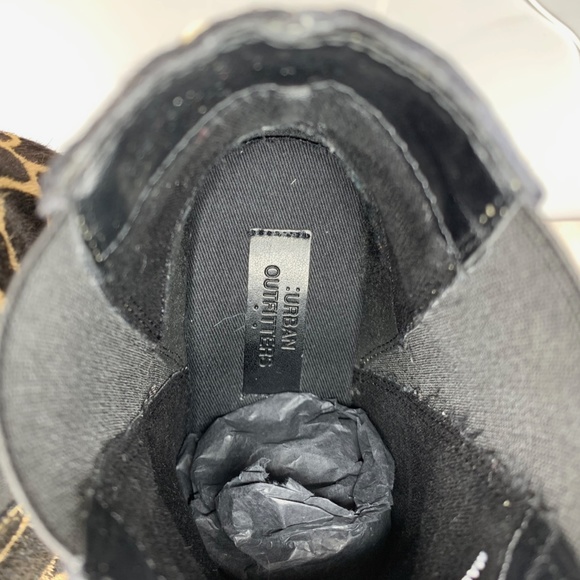 UO Pony Hair Giraffe Printed Bootie - Picture 9 of 10